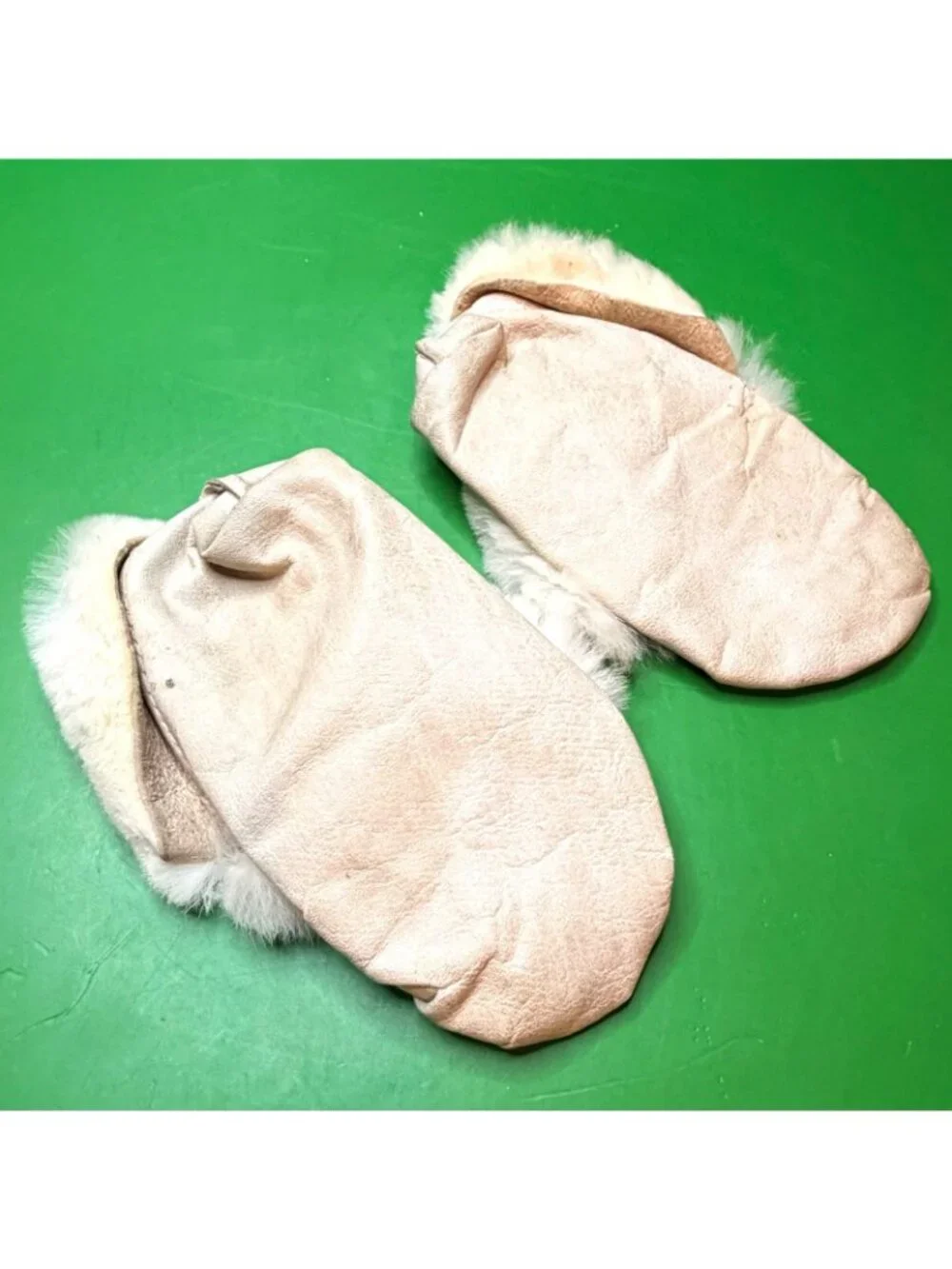 VTG Infant Baby Shoes Lot Stride Rite Leather Moccasin Booties Ruffled Slippers